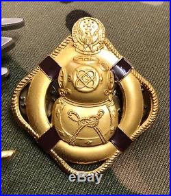 United Arab Emirates Uae Navy Seal Udt Sf Special Operations Badge Set Rare