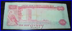 United Arabe Emirates Uae, Banknote (vf-xf) 100 Dirham 1982