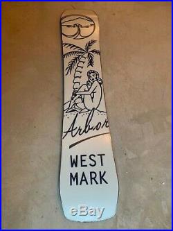 Used Arbor Westmark Rocker Twin Tip Snowboard 152 cm