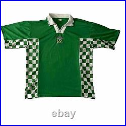 Vintage Arab Emirates Middle East Football Jersey Soccer Jersey Sz XL Green