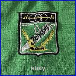 Vintage Arab Emirates Middle East Football Jersey Soccer Jersey Sz XL Green