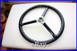Vintage Steering Wheel 16 Inch Diameter Taper Mounted Ideal Hot Rod Racing Car