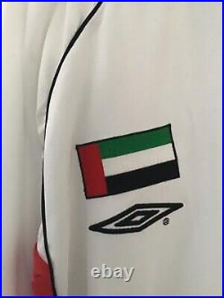 Vintage United Arab Emirates umbro home 2002-04 football shirt xl UAE