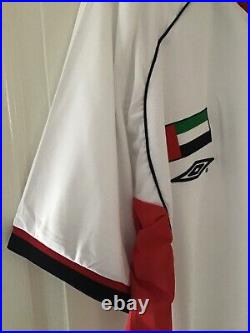 Vintage United Arab Emirates umbro home 2002-04 football shirt xl UAE