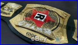 WWE Edge Rated R Spinner Championship Wrestling Belt Adult Size