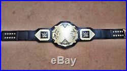WWE NXT Wrestling Championship Belt. Adult Size. (2mm plates)