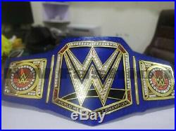 WWE Universal Championship Title Belt Adult Size Blue (Dual plate 2mm)