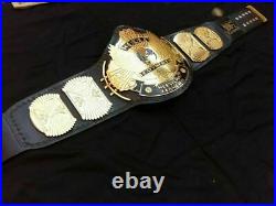 WWF Classic Gold Winged Eagle Heavyweight Wrestling Champion Belt Adult Size