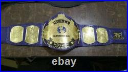 WWF Classic Gold Winged Eagle World Championship Wrestling Belt Adult Size