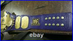 WWF Classic Gold Winged Eagle World Championship Wrestling Belt Adult Size
