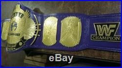 WWF Classic Gold Winged Eagle Wrestling Championship Title Belt 2mm Plates