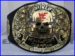 WWF Stone Gold Smoking Skull World Heavyweight Championship Wrestling Belt (2MM)