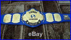 WWF Ultimate Warrior Classic Gold Winged Eagle Championship Belt (2mm plates)