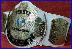 WWF Winged Eagle Classic Gold Championship Belt 4mm Plates