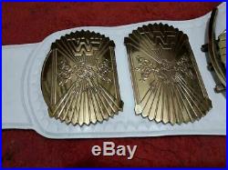 WWF Winged Eagle Classic Gold Championship Belt 4mm Plates
