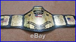 Wcw Us Heavyweight Wrestling Championship Belt. Adult Size(2mm Plates)