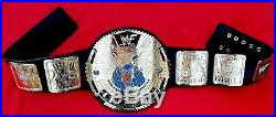 Wwf Big Eagle Scratch Logo Wrestling Champion Belt 4mm Zinc &24kt Gold Plating