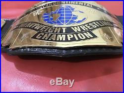 Wwf Intercontinental Championship Belt In 4mm Brass Plates