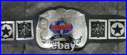 Wwf World Tag Team Wrestling Championship Belt Adult Size Brass Metal Plate